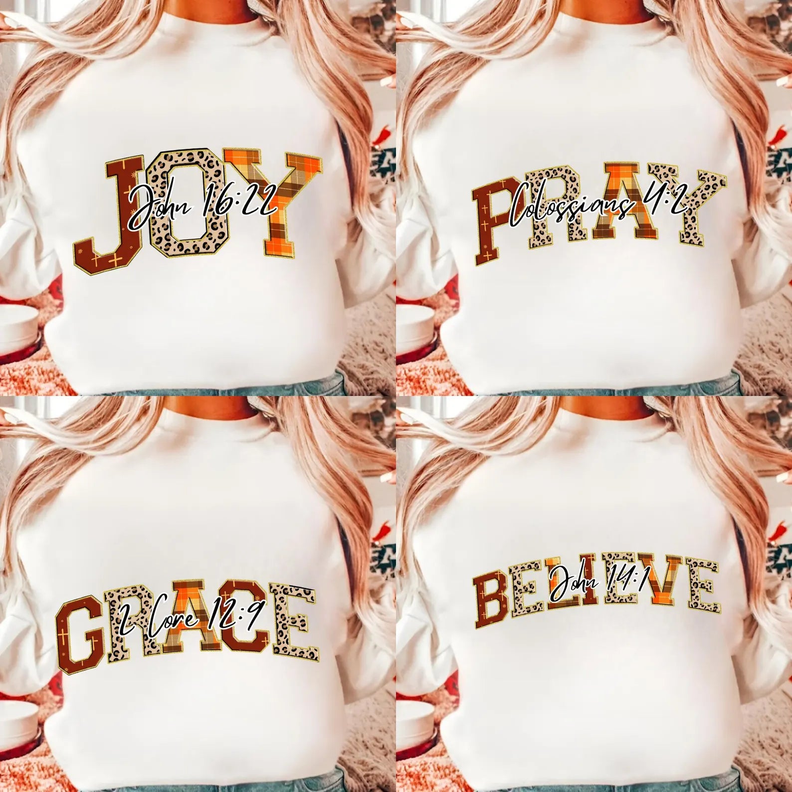 Joy. Pray. Grace. Believe.