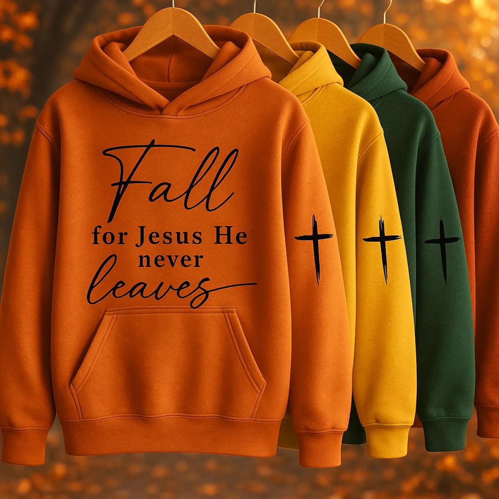 Fall for Jesus – He Never Leaves